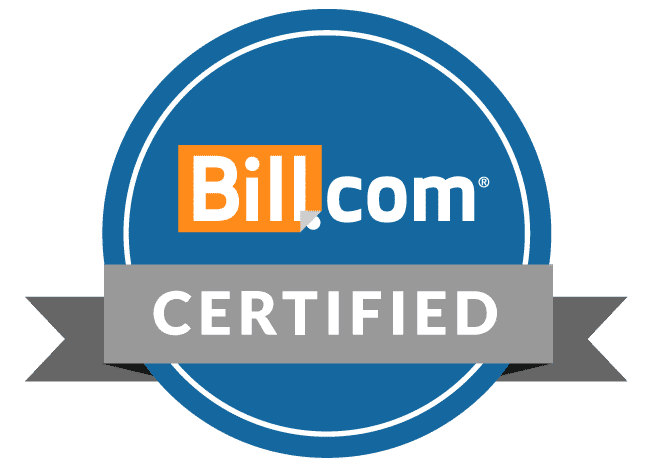 electronic certification badge of bill.com