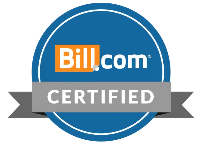 electronic certification badge of bill.com