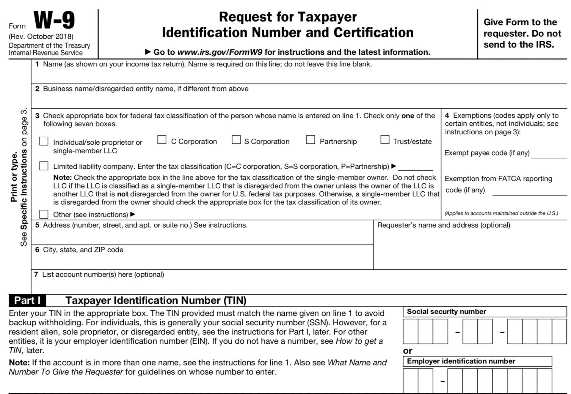 Why Would a Vendor Request a W9 Form?